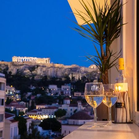 Acrolights By Night Appartamento Atene Esterno foto